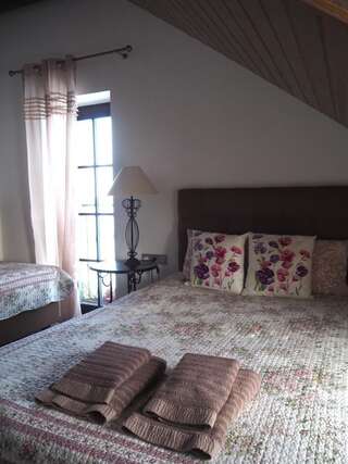Отели типа «постель и завтрак» Rusne Villa Русне Люкс с балконом-4